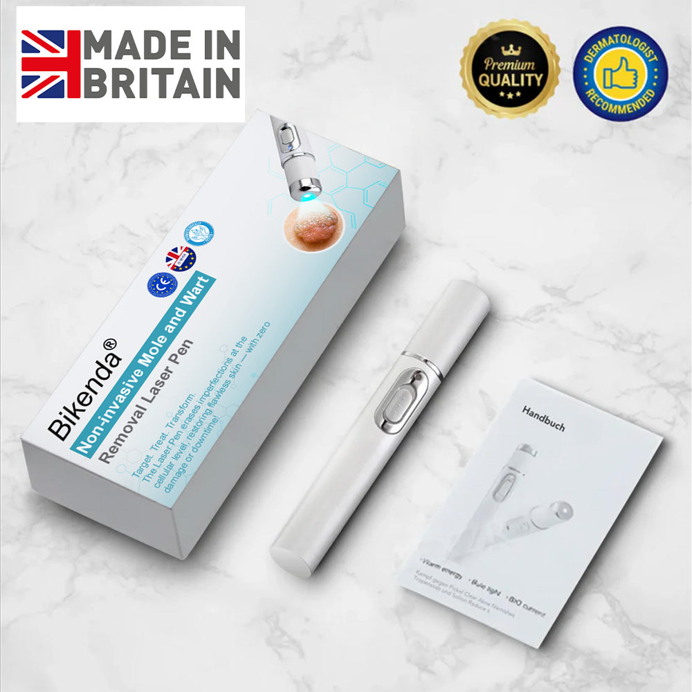 ✅Bikenda® Medical-Grade Wart Removal Laser Pen – Non-Invasive & Scar-Free | Dermatologist Approved