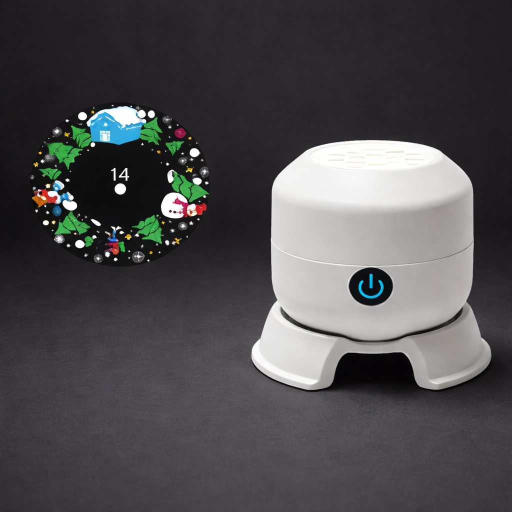 🎁🧸Dynamic Rotating LED Projector Light - The Perfect Soothing Bedtime Companion for Your Nursery