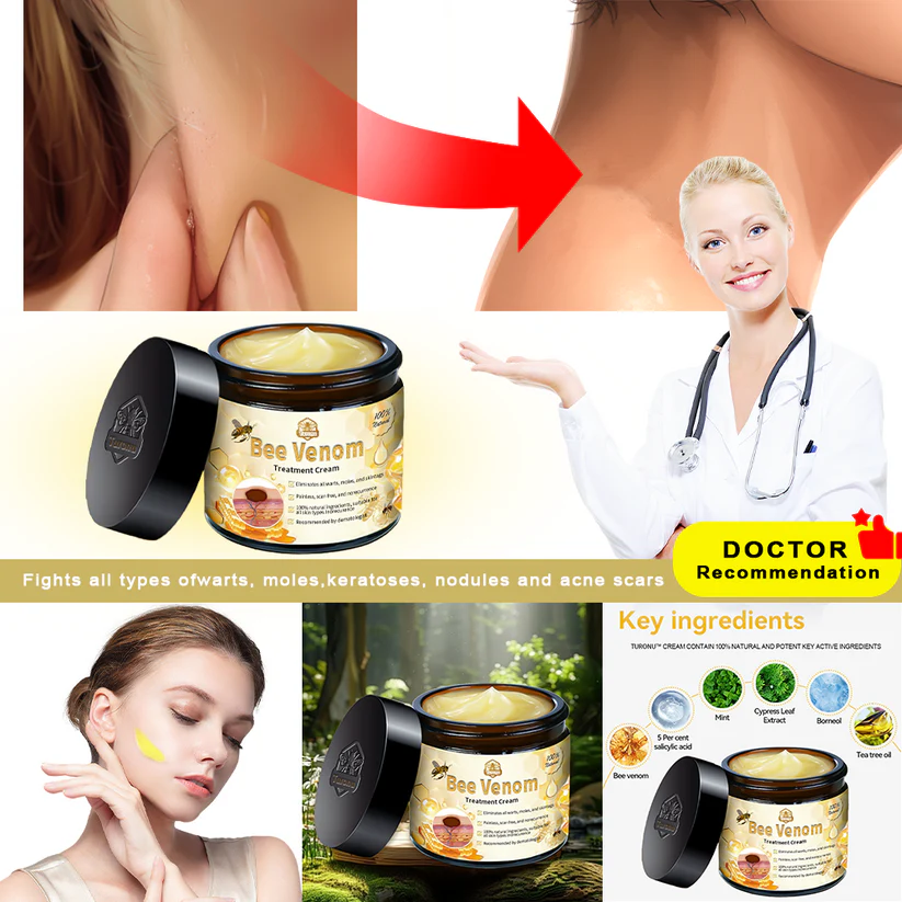 🌿🌿Turonu™ Bee Venom Skin Treatment Cream(Meets BAD standards)