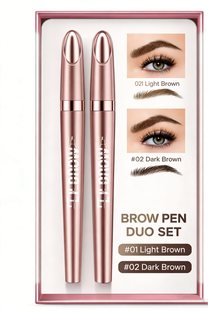 up✨💁‍♀️Four-Prong Eyebrow Pencil – Natural Microblading Effect Brows