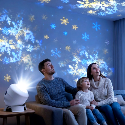 🎁❄️Dynamic Rotating LED Projector Light - The Perfect Soothing Bedtime Companion for Your Nursery