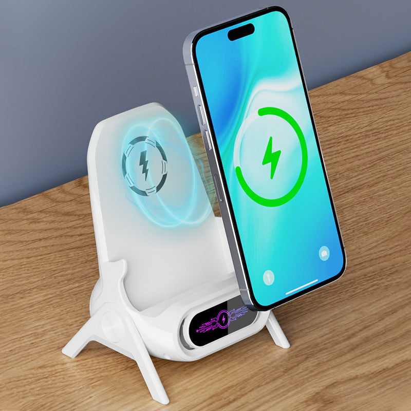 🔥 65% OFF ⚡ Multifunctional Wireless Fast Charger Phone Stand