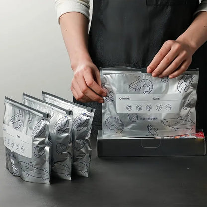 🔥🔥Reusable Aluminium Foil Sealable Storage Bags — Keep Food Fresh For Longer
