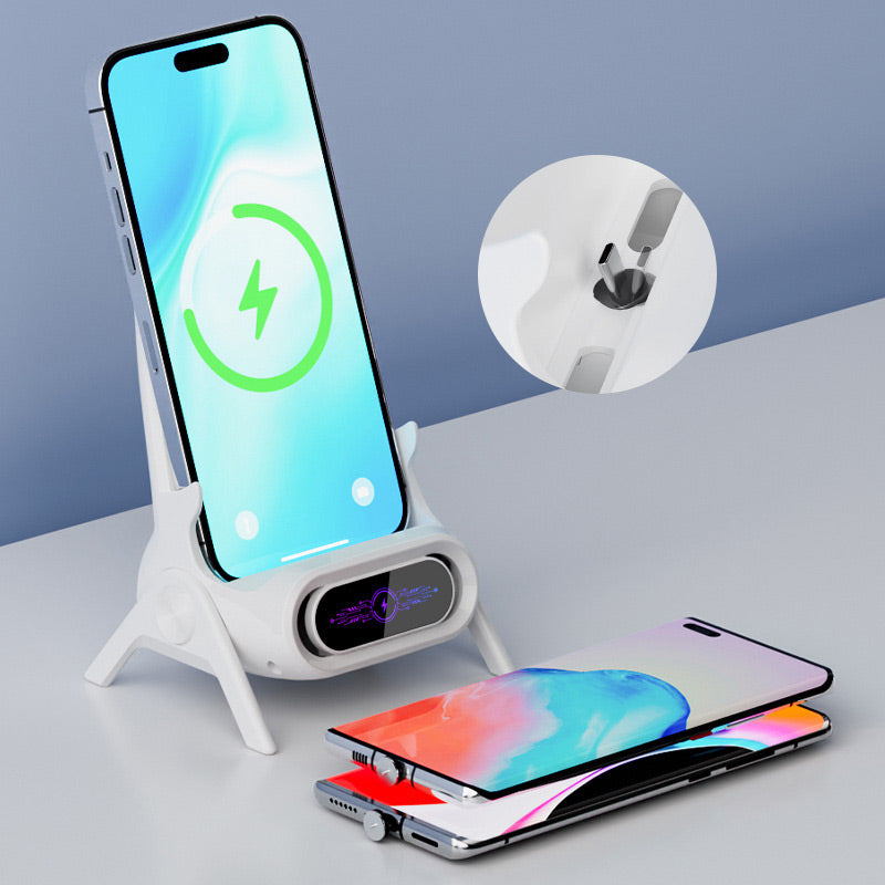 🔥 65% OFF ⚡ Multifunctional Wireless Fast Charger Phone Stand