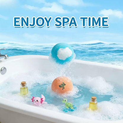 🛁🫧Bath Bomb Gift Set for Kids – Turn Every Bath Into a Magic Adventure🎁