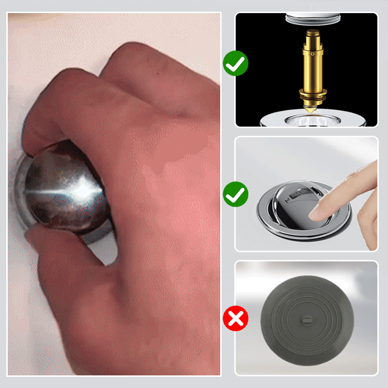 🚿Heavy-Duty Shower & Sink Drain Strainer - Anti-Clogging