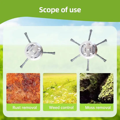 🎁Hot Sale 59% OFF🔥Universal Steel Wire Trimmer Head Replacement-Heavy-Duty Weed Brush Cutter