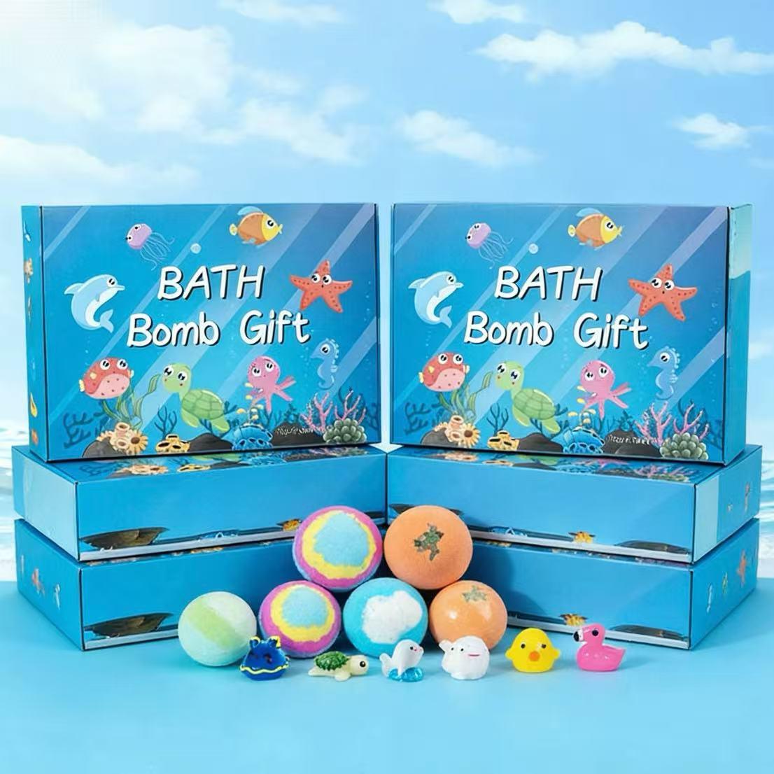 🛁🫧Bath Bomb Gift Set for Kids – Turn Every Bath Into a Magic Adventure🎁
