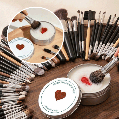 🖌️🫧Say Goodbye to Bacteria – Makeup Brush Cleaner Soap - ➡️Stop Scrubbing Start Swirling