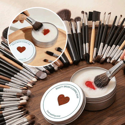 🖌️🫧Say Goodbye to Bacteria – Makeup Brush Cleaner Soap - ➡️Stop Scrubbing Start Swirling