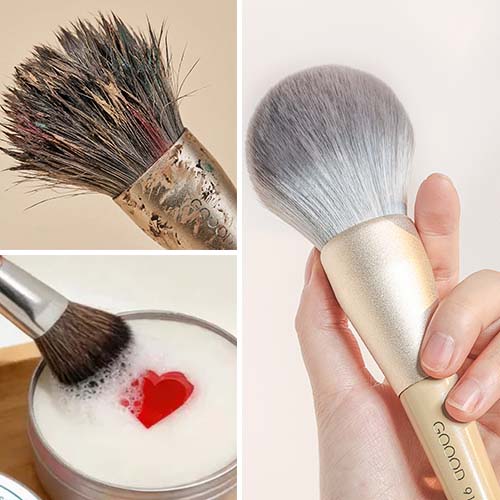 🖌️🫧Say Goodbye to Bacteria – Makeup Brush Cleaner Soap - ➡️Stop Scrubbing Start Swirling
