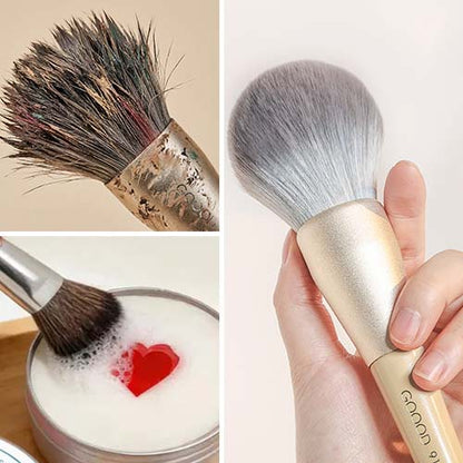 🖌️🫧Say Goodbye to Bacteria – Makeup Brush Cleaner Soap - ➡️Stop Scrubbing Start Swirling