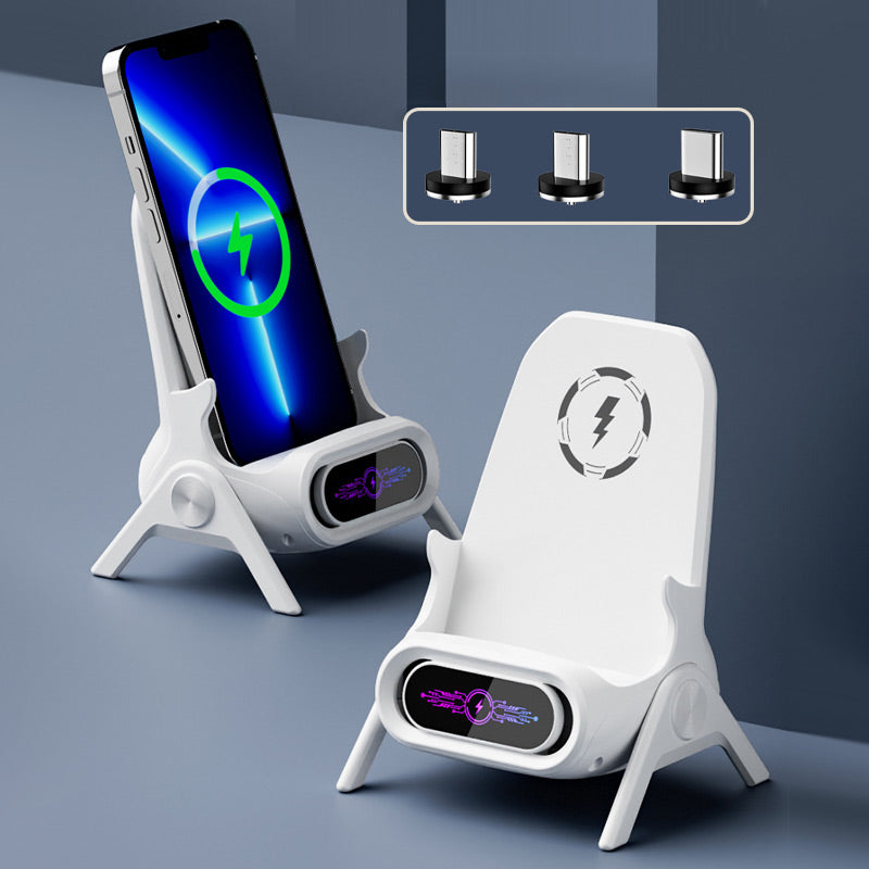 🔥 65% OFF ⚡ Multifunctional Wireless Fast Charger Phone Stand
