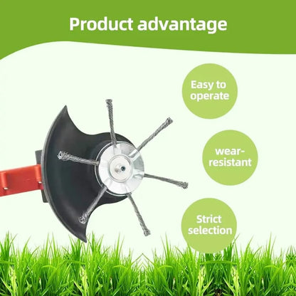 🎁Hot Sale 59% OFF🔥Universal Steel Wire Trimmer Head Replacement-Heavy-Duty Weed Brush Cutter