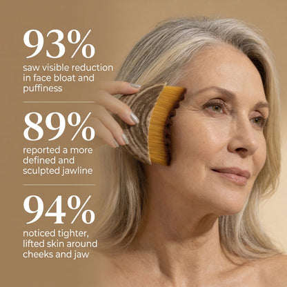 ✨💆‍♀️40% Off Today | De-Bloat Face Sculpting Brush – Your Daily De-Puff Ritual