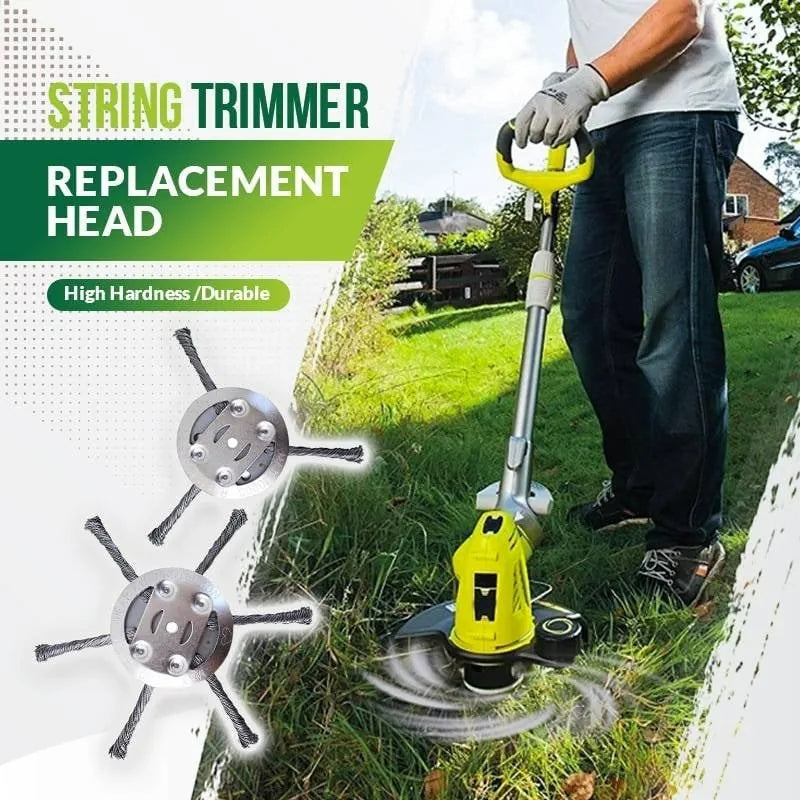 🎁Hot Sale 59% OFF🔥Universal Steel Wire Trimmer Head Replacement-Heavy-Duty Weed Brush Cutter