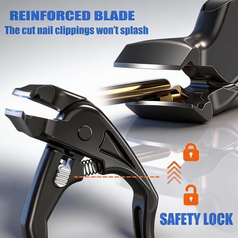 ✋2026 HOT SALE – Stainless Steel Nail Clipper with Curved Precision Blades – Effortless for Thick Nails & Seniors! ✂️✨