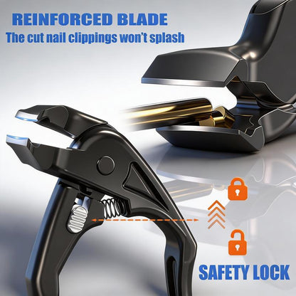 ✋2026 HOT SALE – Stainless Steel Nail Clipper with Curved Precision Blades – Effortless for Thick Nails & Seniors! ✂️✨