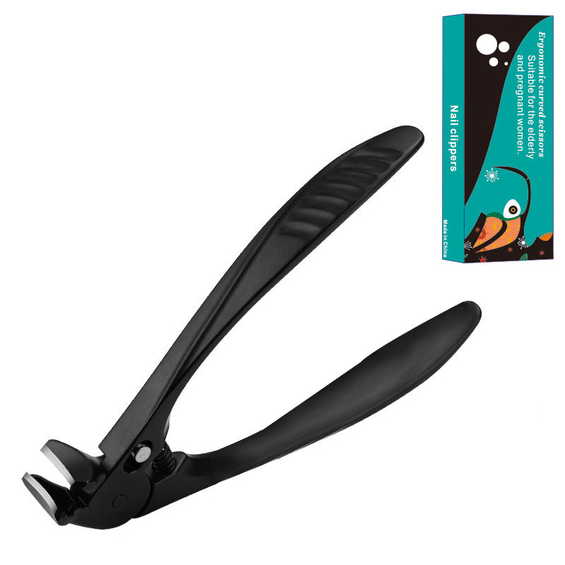 ✋2026 HOT SALE – Stainless Steel Nail Clipper with Curved Precision Blades – Effortless for Thick Nails & Seniors! ✂️✨