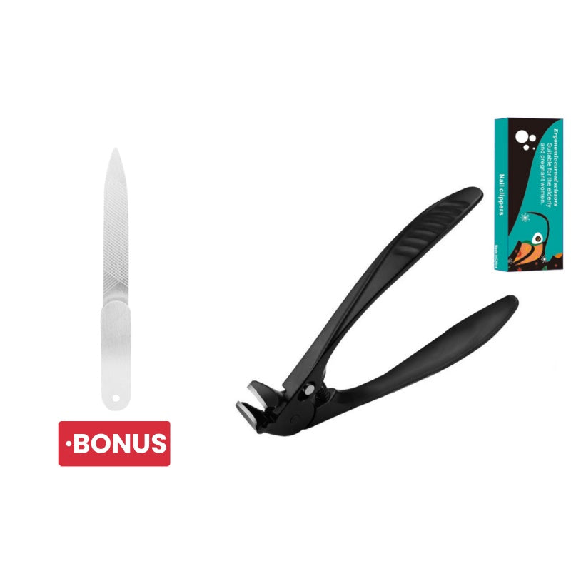 ✋2026 HOT SALE – Stainless Steel Nail Clipper with Curved Precision Blades – Effortless for Thick Nails & Seniors! ✂️✨