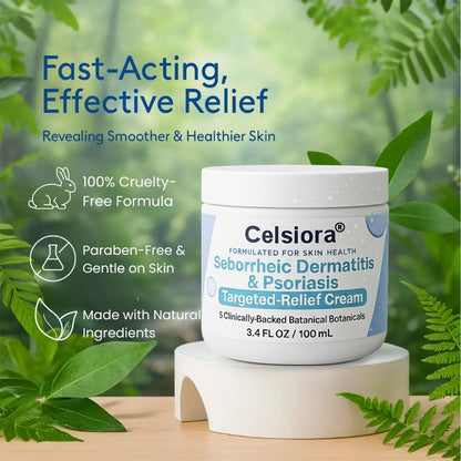 🌿Scalp & Beard Comfort Cream Steroid-Free Botanical Formula with Kudzu Root
