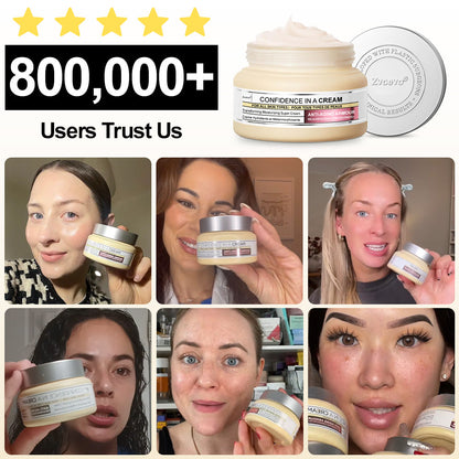 UK 🧑‍⚕️ 𝐙𝐯𝐨𝐞𝐯𝐨® Confidence in a Cream – Hydrating & Age-Defying Face Moisturiser, Visibly Reduces Fine Lines & Wrinkles