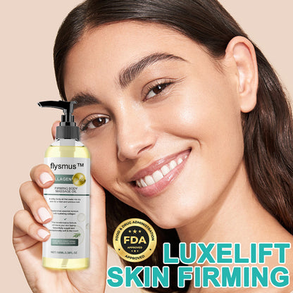 flysmus™ Collagen-Powered Firming Body Massage Oil(👩‍⚕️Targets Stretch Marks & Cellulite)