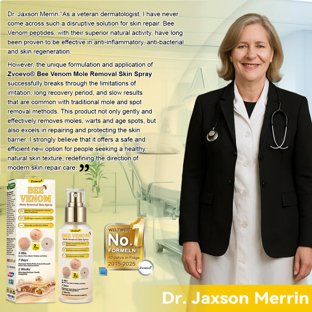 🐝𝐳𝐯𝐨𝐞𝐯𝐨® 𝐁𝐞𝐞 𝐕𝐞𝐧𝐨𝐦 𝐒𝐤𝐢𝐧 𝐒𝐩𝐫𝐚𝐲 – Dermatologist-recommended, provides effective relief for stubborn warts, skin bumps, infections, scars, and various skin concerns.
