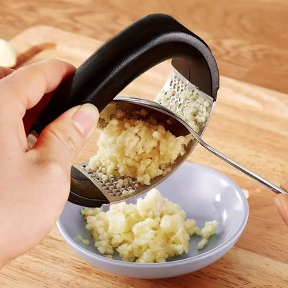 up✨ Premium Stainless Steel Garlic Rocker – Crush & Mince in Seconds (Dishwasher Safe)