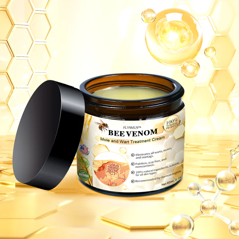 🌿🌿flysmus™ Bee Venom Mole and Wart Treatment Cream (AAD RECOMMENDS)