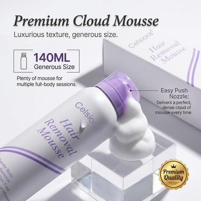 up🥰Celsiora® Hair Removal Foam Spray - Smooth Skin In Minutes Without Razors, Pain, Or Stubble