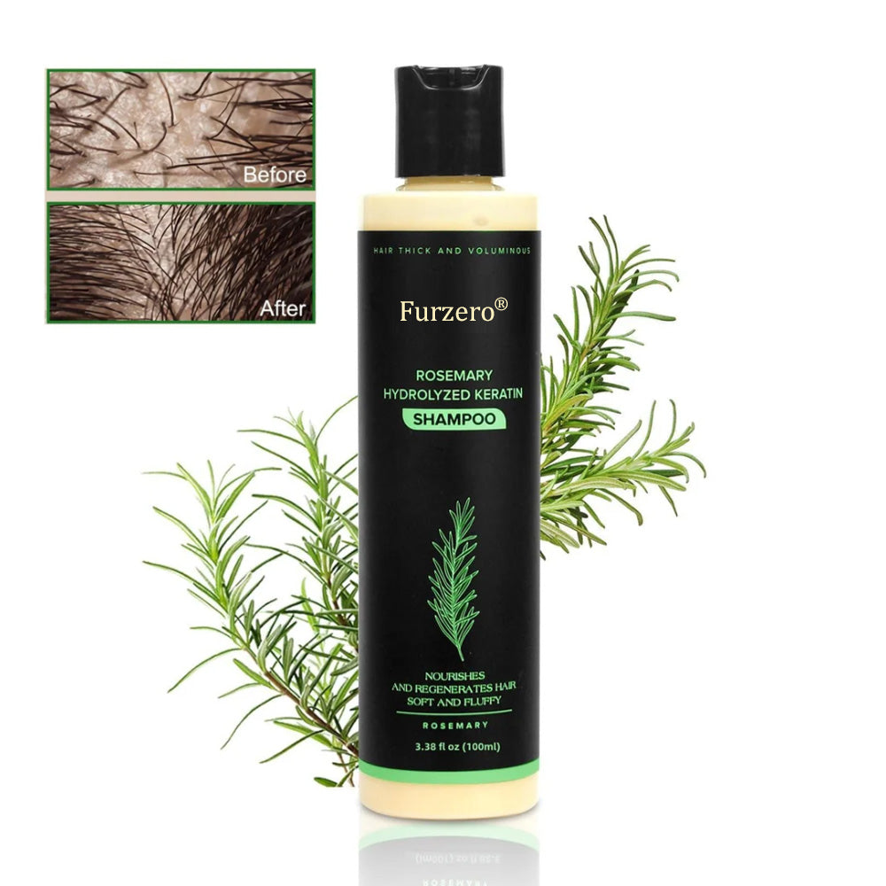 🔥LAST DAY 50% OFF - 🌿Furzero® Organic Rosemary Hair Growth Shampoo
