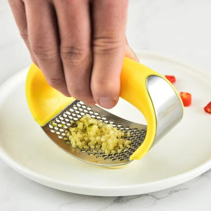 up✨ Premium Stainless Steel Garlic Rocker – Crush & Mince in Seconds (Dishwasher Safe)
