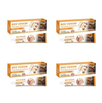 flysmus™ Bee Venom Eczema & Psoriasis Relief Cream – Soothes & Relieves Itching