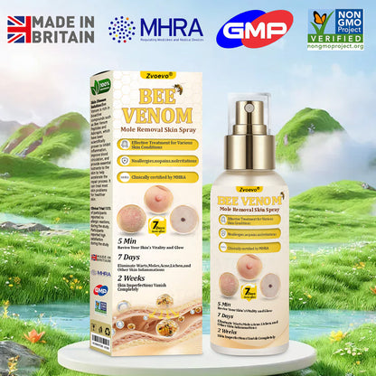 🐝𝐳𝐯𝐨𝐞𝐯𝐨® 𝐁𝐞𝐞 𝐕𝐞𝐧𝐨𝐦 𝐒𝐤𝐢𝐧 𝐒𝐩𝐫𝐚𝐲 – Dermatologist-recommended, provides effective relief for stubborn warts, skin bumps, infections, scars, and various skin concerns.