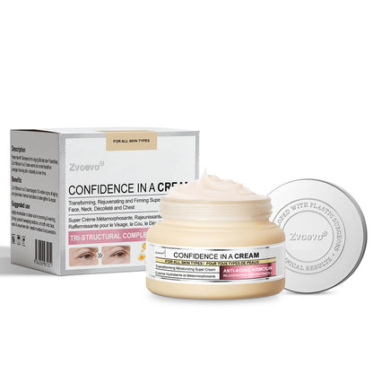 UK 🧑‍⚕️ 𝐙𝐯𝐨𝐞𝐯𝐨® Confidence in a Cream – Hydrating & Age-Defying Face Moisturiser, Visibly Reduces Fine Lines & Wrinkles