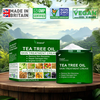 ✅𝐌𝐇𝐑𝐀-𝐀𝐏𝐏𝐑𝐎𝐕𝐄𝐃 🌿𝐳𝐯𝐨𝐞𝐯𝐨® 𝐓𝐞𝐚 𝐓𝐫𝐞𝐞 𝐎𝐢𝐥 𝐒𝐤𝐢𝐧 𝐓𝐫𝐞𝐚𝐭𝐦𝐞𝐧𝐭 𝐂𝐫𝐞𝐚𝐦 – Removes Skin Blemishes, Repairs Damaged Skin, Brightens & Anti-Ageing Care
