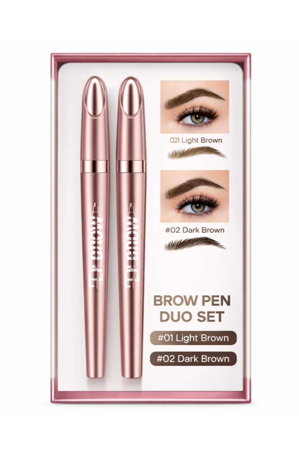 up✨💁‍♀️Four-Prong Eyebrow Pencil – Natural Microblading Effect Brows