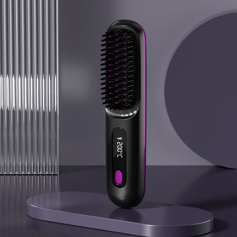 🪮⚡The First Smart Styling Brush for Short Hair – Precise, Safe & Effortless