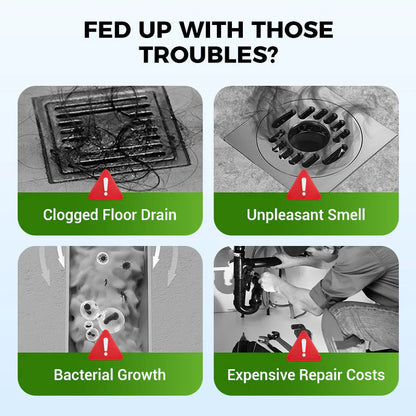 🏠👨‍🔧Powerful Daily Drain Cleaning Powder – Fast-Acting, Safe & Gentle for Kitchens, Bathrooms & Showers 💥