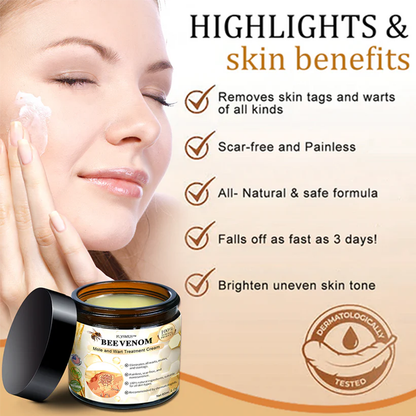 🌿🌿flysmus™ Bee Venom Mole and Wart Treatment Cream (AAD RECOMMENDS)