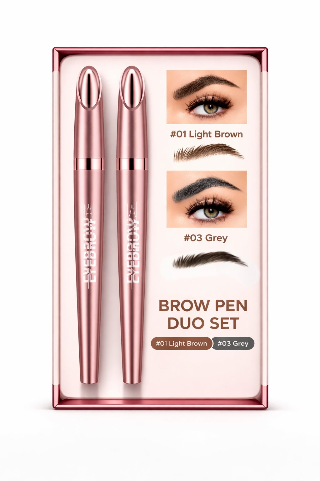 up✨💁‍♀️Four-Prong Eyebrow Pencil – Natural Microblading Effect Brows