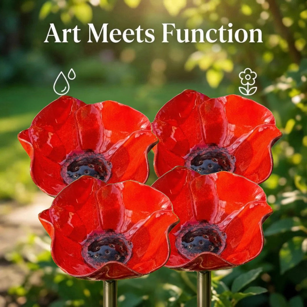💖🎁2026 Mother's Day Gifts 50% Off--🎁Handmade Metal Flower Garden Stake🐦