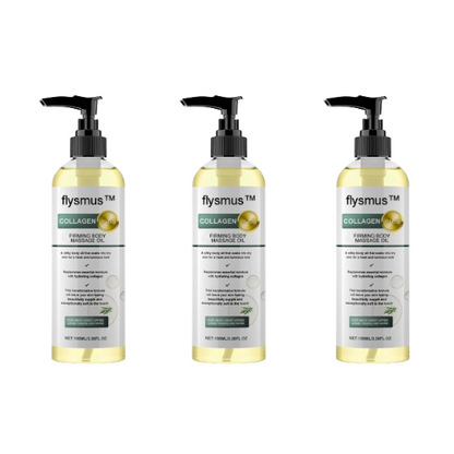 flysmus™ Collagen-Powered Firming Body Massage Oil(👩‍⚕️Targets Stretch Marks & Cellulite)