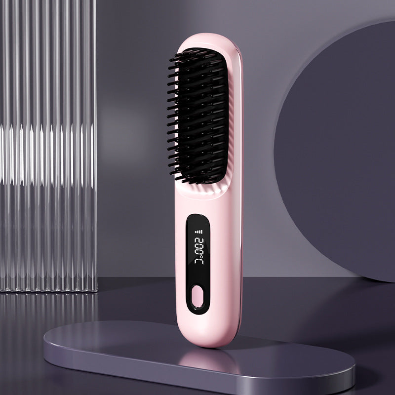🪮⚡The First Smart Styling Brush for Short Hair – Precise, Safe & Effortless