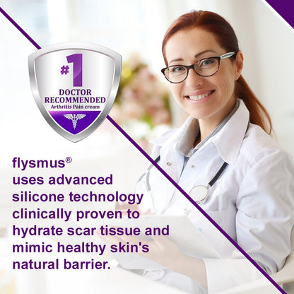 💙MHRA-CERTIFIED✅flysmus® cure FACE & BODY SCAR GEL – Clinically proven to soften, flatten and fade surgical scars, acne marks, burns, keloids and trauma-related scars.