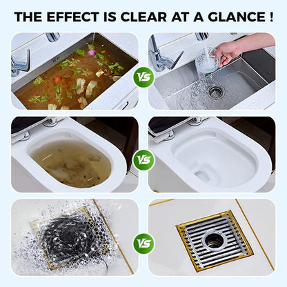 🏠👨‍🔧Powerful Daily Drain Cleaning Powder – Fast-Acting, Safe & Gentle for Kitchens, Bathrooms & Showers 💥