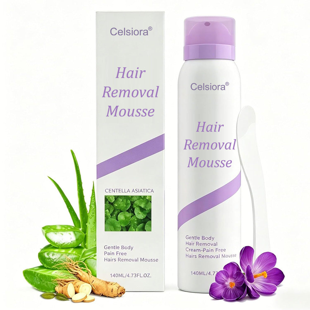 up🥰Celsiora® Hair Removal Foam Spray - Smooth Skin In Minutes Without Razors, Pain, Or Stubble