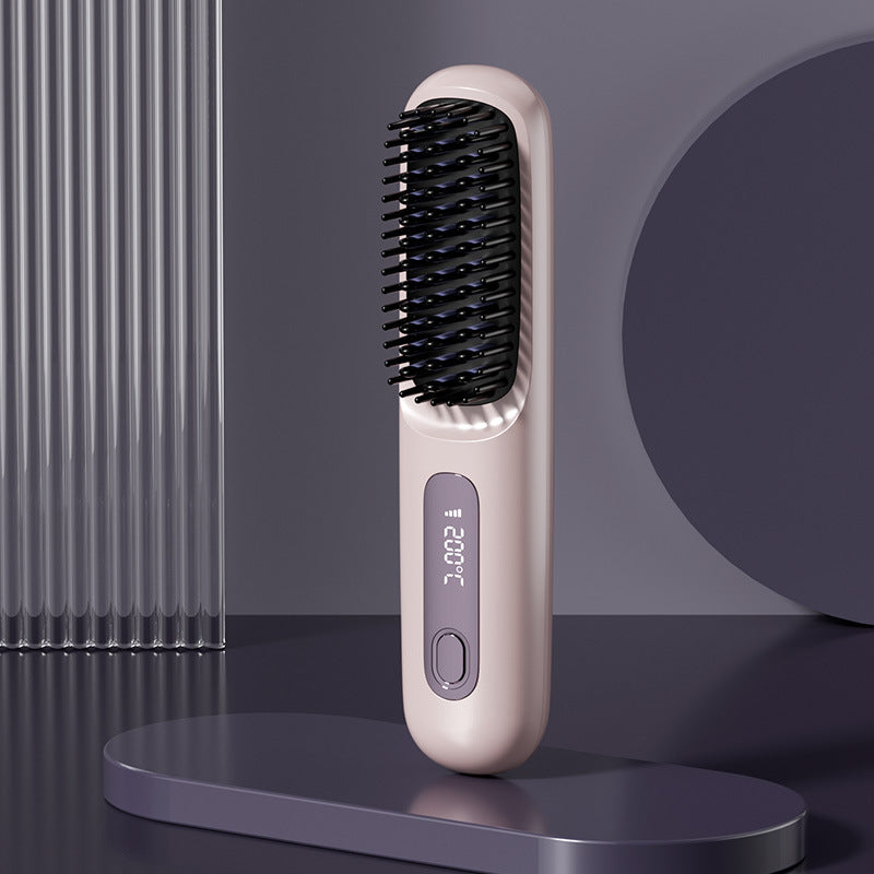 🪮⚡The First Smart Styling Brush for Short Hair – Precise, Safe & Effortless