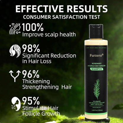 🔥LAST DAY 50% OFF - 🌿Furzero® Organic Rosemary Hair Growth Shampoo